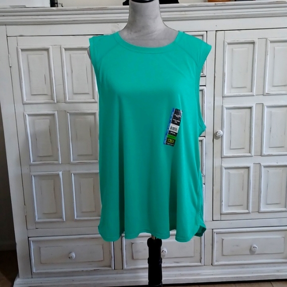 NWT green workout tank XXXL - Picture 2 of 7